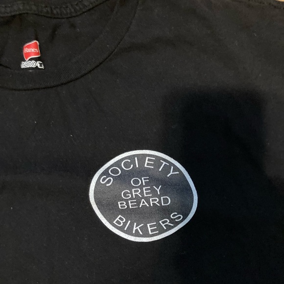 Society of Grey Beard Bikers Men’s T-Shirt - Picture 3 of 5
